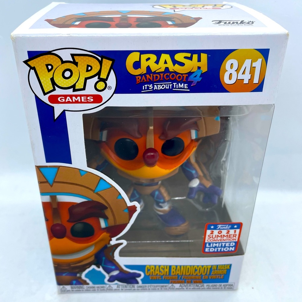 Funko Pop! Crash Bandicott with Armor #841
